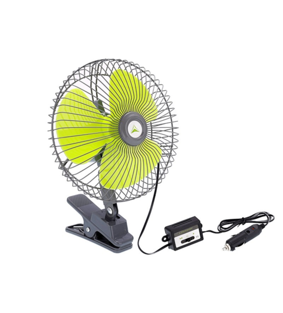 Wentylator obrotowy 24V/21W, średnica 20 cm, mocowany na klips lub wkręty