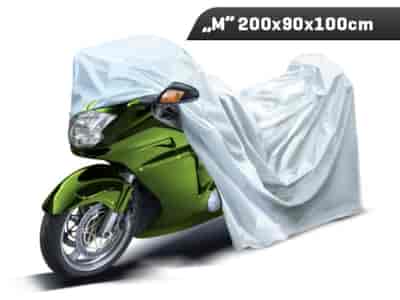 Pokrowiec na motocykl  M  200x90x100 cm, 3-warstwy, odblaski