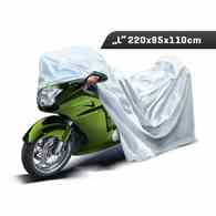 Pokrowiec na motocykl  L  220x95x110 cm, 3-warstwy, odblaski