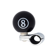 Steering wheel knob,  8 ball 