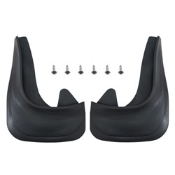 Bavettes garde-boue universelles, 28,5x21cm, noires, 2 pcs