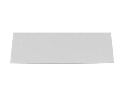 Patch de réparation de bâche, 11x34,5 cm, gris