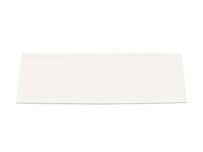 Patch de réparation de bâche, 11x34,5 cm, blanc