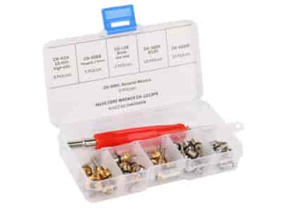 Air conditioner valves with key, 41-pcs set