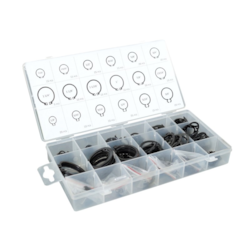 Zewnętrzne pierścienie Seger`a, 300 szt.