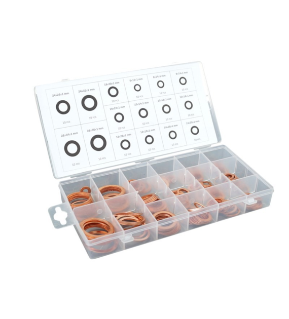 Rondelles en cuivre, 150 pcs