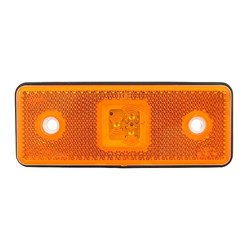 Outline marker lamp LED,built-in , amber, 12/24V