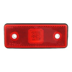 Rote LED-Markierungs-Einbauleuchte 12/24V