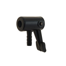 Wheel inflation nozzle for 6 mm hose, plastic