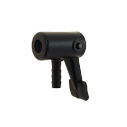 Wheel inflation nozzle for 6 mm hose, plastic