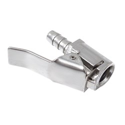 Końcówka zaciskowa do pompowania kół na wąż 6 mm, metalowa