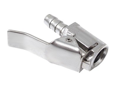 Wheel inflation nozzle for 6 mm hose, metal