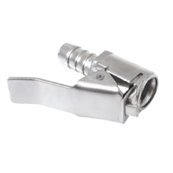 Wheel inflation nozzle for 8 mm hose, metal