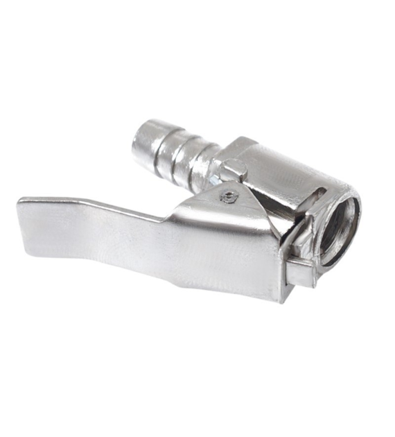Wheel inflation nozzle for 8 mm hose, metal