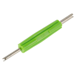 Double-sided valve core remover tool