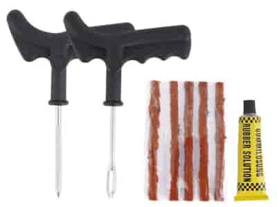 Kit de réparation pour pneus tubeless, 8 pcs