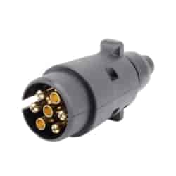 Wtyczka gniazda przyczepy 7 PIN, plastikowa