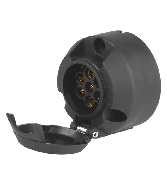 Socket 7 PIN for trailer, plastic