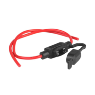 Porte-fusible MINI BAS PROFIL, hermétique, câble 30cm, 1.8 mm²
