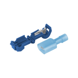 Szybkozłączki rozgałęźne typ-T, niebieskie, 2.5-4.0 mm kw, 16-14 AWG, 15A max, 5 szt.