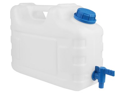 Jerrican à eau 10L avec valve en plastique amovible