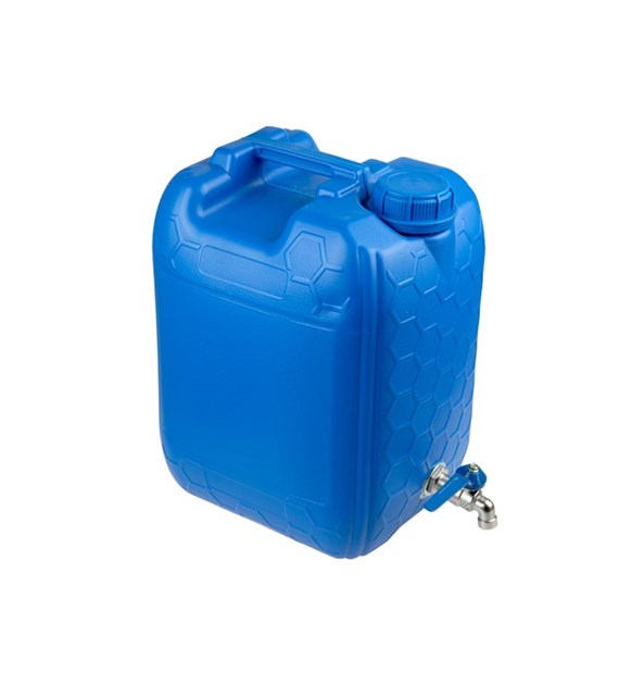 Water jerrycan 10L with metal valve