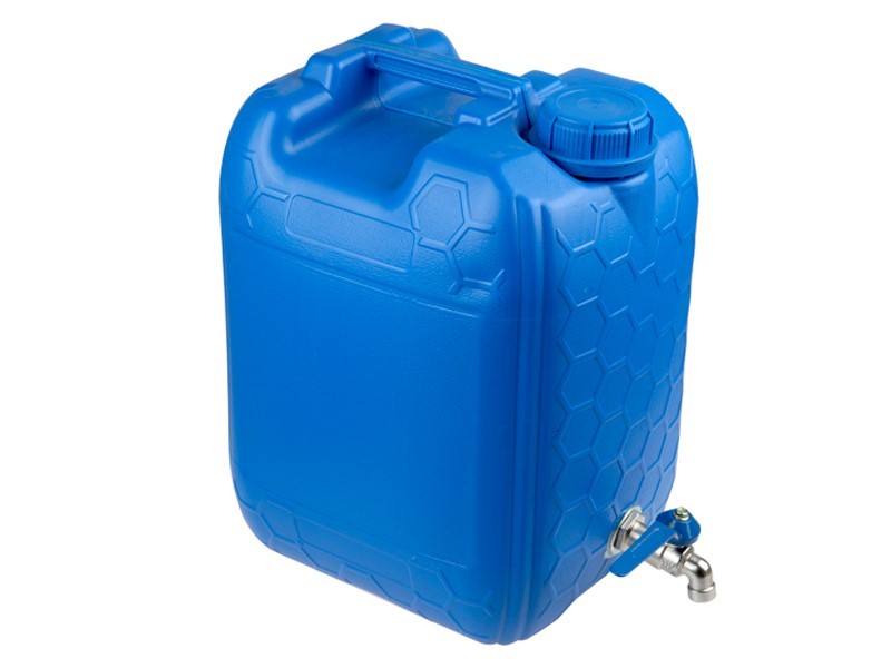 Water jerrycan 10L with metal valve