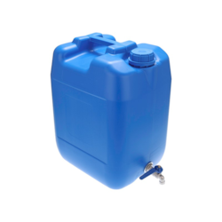 Bidon à eau 20L avec valve en métal,bleu