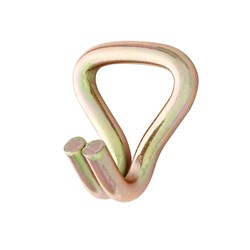 Hak podwójny do pasa transportowego / lawetowego, max 5000 kg