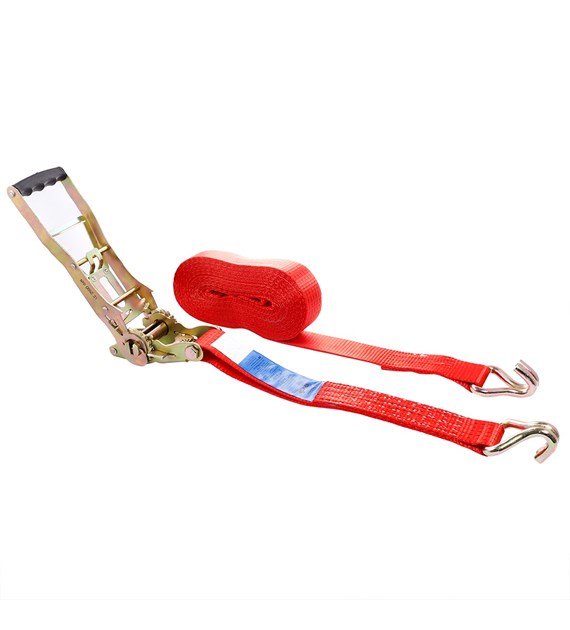 Ratchet tie down strap ERGO, 50 mm, 10 m, max 5000 kg