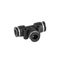 Pneumatic quick coupling tee, 6 mm, 5 pcs
