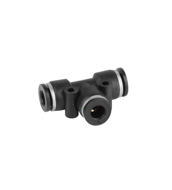 Pneumatischer T-Schnellanschluss, 6 mm, 5 Stk