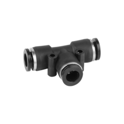 Pneumatic quick coupling tee, 8 mm, 5 pcs