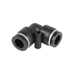 Pneumatic quick coupling angled, 10 mm, 5 pcs
