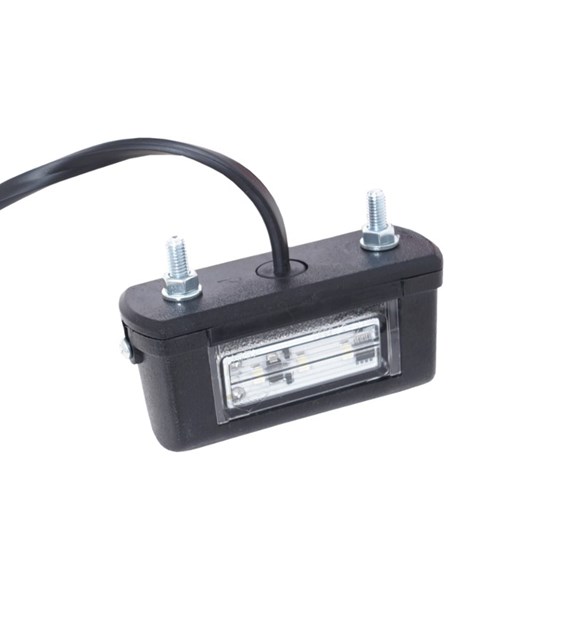 License plate lamp LED, 12/24V, universal, small