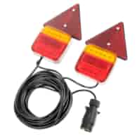 Magnetisches LED-Rückleuchtenset, 7,5 m Kabel, 7-PIN-Stecker