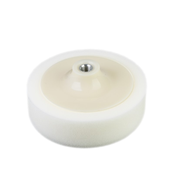 Éponge de polissage  150 mm x 45 mm, filetage M14, blanc