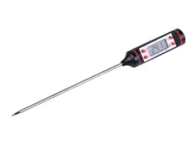 Stiftthermometer mit LCD, 145 mm Nadel