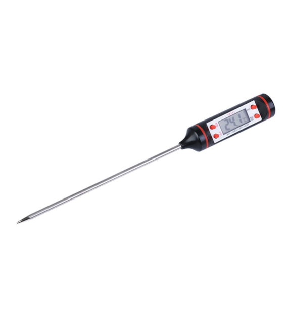 Stiftthermometer mit LCD, 145 mm Nadel