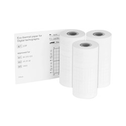 Digital tachograph paper, 3 rolls of 8 m (35704)