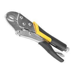 Locking pliers, 250 mm, insulated handles