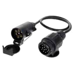 Adapter przyczepy 13/7 PIN 12Vz przewodem 0,75 m