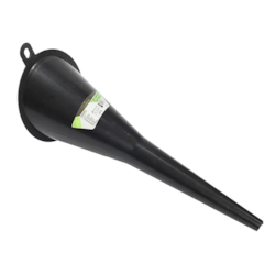 Trichter für Betriebsflüssigkeiten, schräg, 80 mm Schüssel