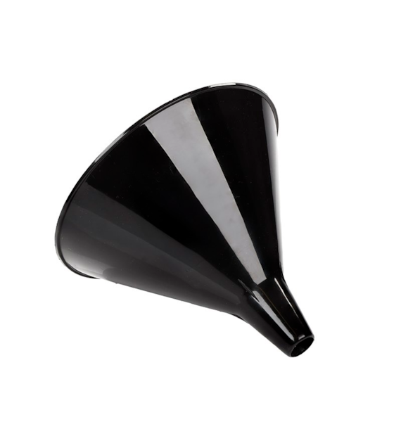 Universal funnel for consumables, bowl 140 mm