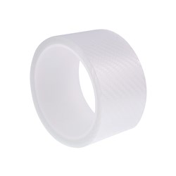 Taśma zabezpieczająca / dekoracyjna 50 mm x 3 m, ze strukturą CARBON, bezbarwna