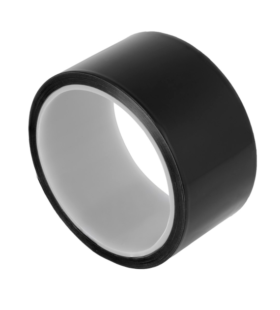 Ruban de protection/ décoration  50 mm x 3 m, noir satiné