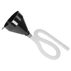 Entonnoir avec flexible de 530 mm, bol de 80 mm