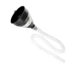 Lejek plastikowy z wężem elastycznym 530 mm, czasza 80 mm