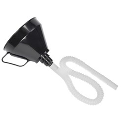 Funnel with flexible hose 530 mm, bowl 165 mm