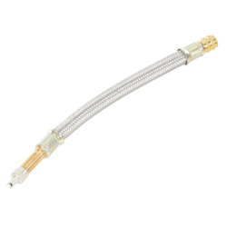 Przedłużka do pompowania koła bliźniaka, 180 mm, metalowy oplot
